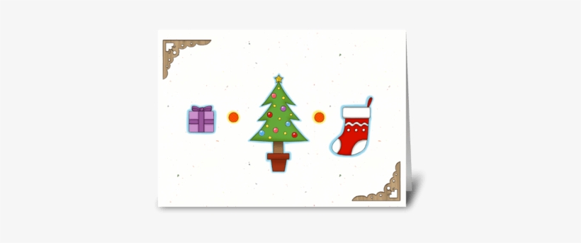 Merry Little Chirstmas Greeting Card - Christmas Day, transparent png #3600430