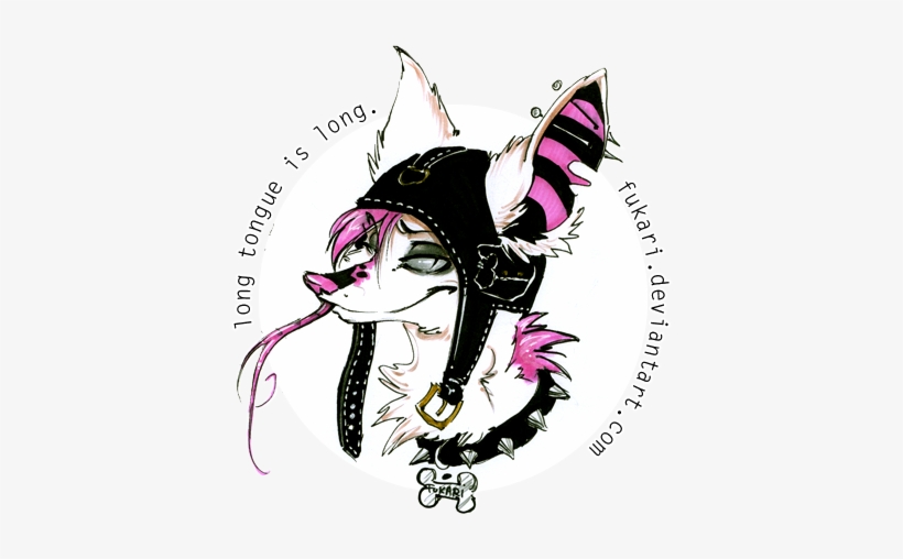 Long Tongue Is Long - Furry Art Long Tongue, transparent png #3600546