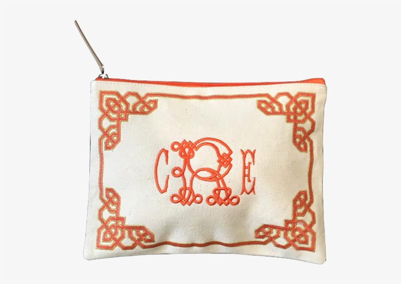 Monogrammed Frame Clutch - Stitch, transparent png #3601163