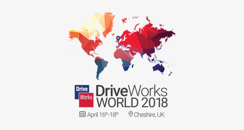 Save 25% With The Driveworks World 2018 Early Bird - Jimmy Kimmel World Map, transparent png #3601261