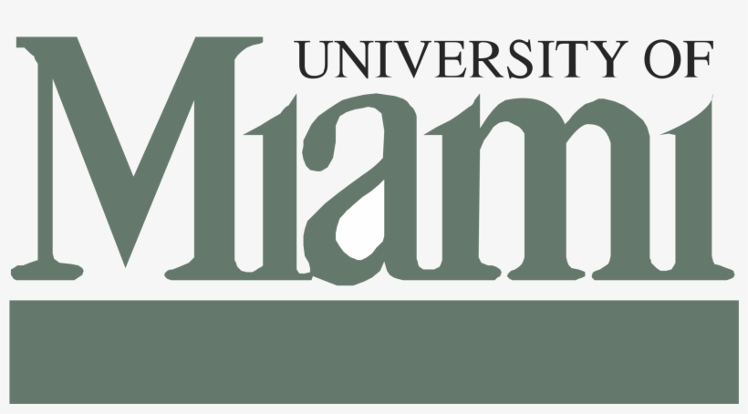 University Of Miami Logo Png Transparent - University Of Miami, transparent png #3601368