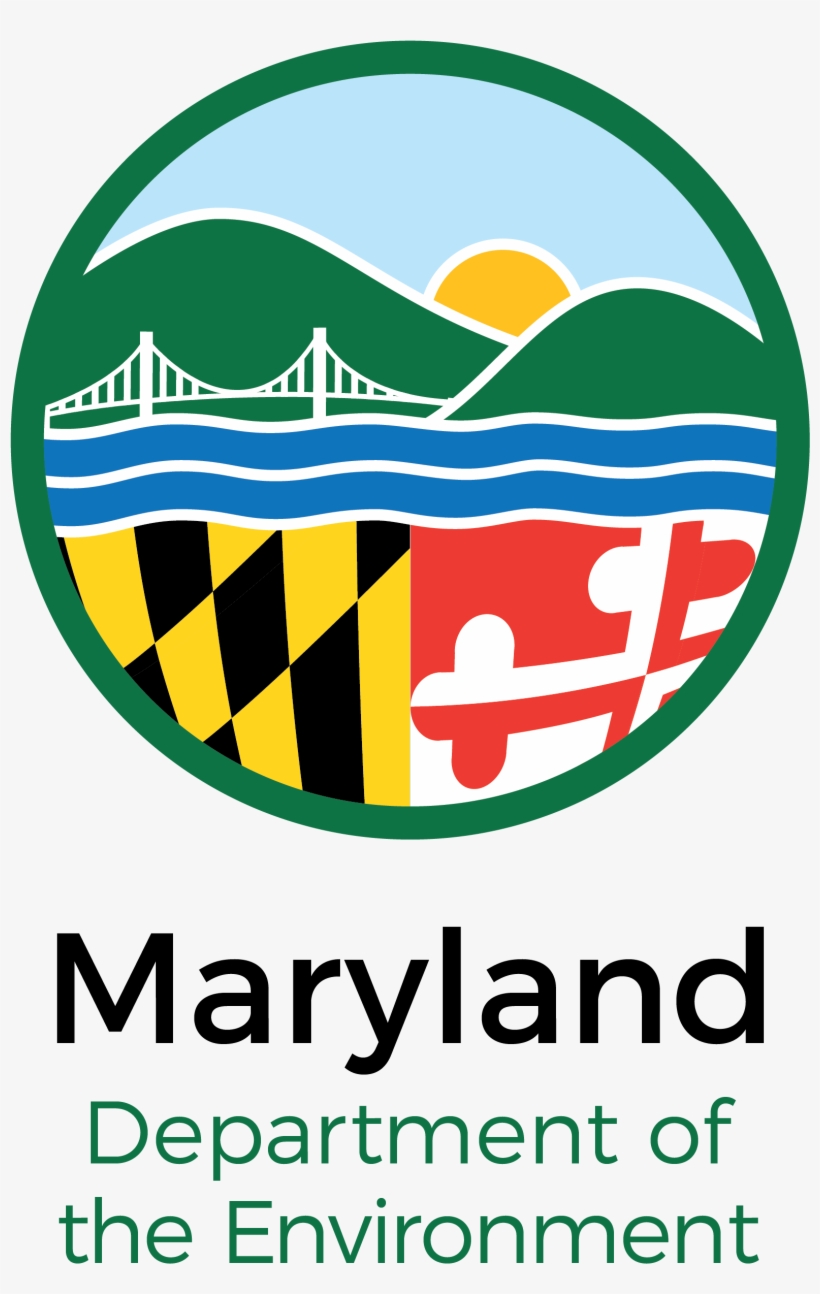 Vertical With Green Text - Maryland Department Of The Environment Logo, transparent png #3601769