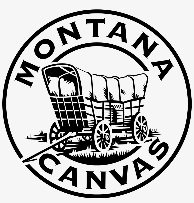 Montana Canvas Logo Alt Bw - Manubhai Patel Dental College Logo, transparent png #3602051