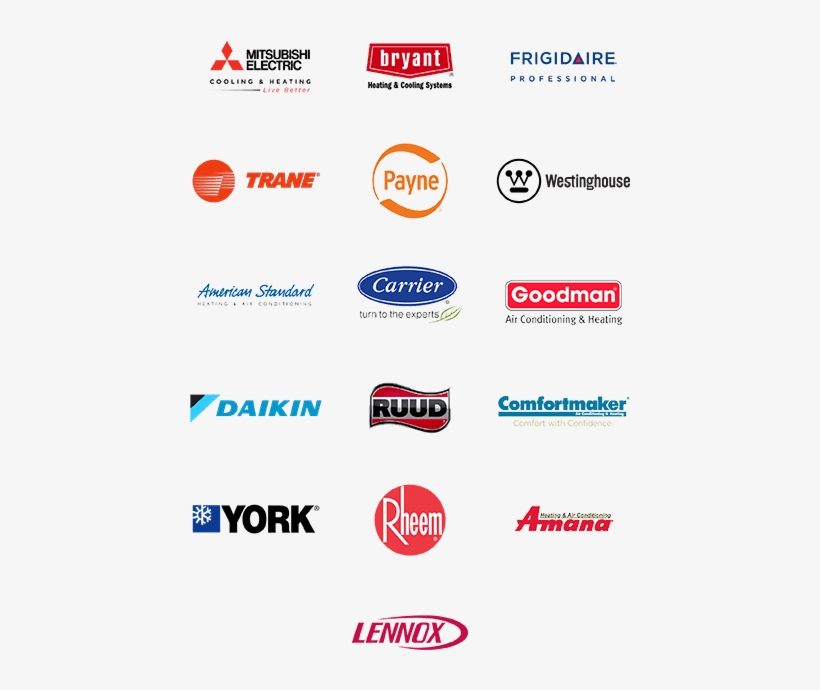 We Service All Brands - Air Conditioning, transparent png #3602211