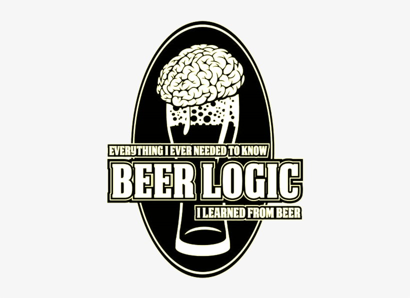 Beer Logic Logo Transparent - Zombie Food Pyramid - Brains Sticker, transparent png #3602622