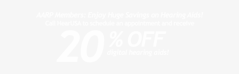 Aarp Savings On Hearing Aids 20% Off Digital Hearing - Parallel, transparent png #3602671