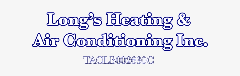 American Standard Logo - Long's Heating & Air Conditioning, transparent png #3602690
