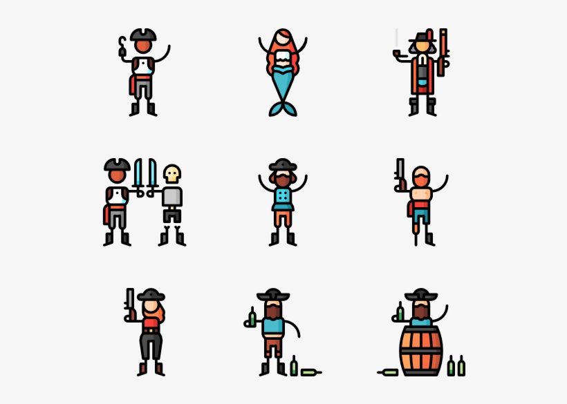 Pirates, transparent png #3603009