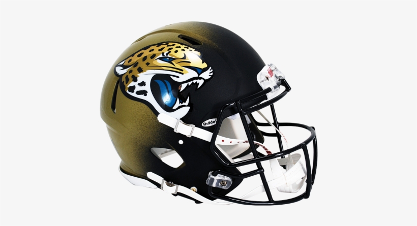 Jacksonville Jaguars Authentic Speed Revolution Helmet - Jacksonville Jaguars Helmet 2017, transparent png #3603055