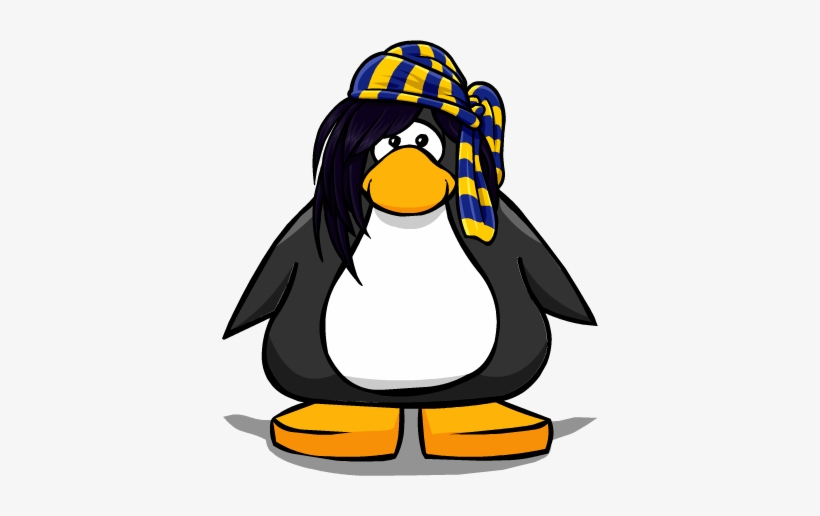 The Corsair On A Player Card - Club Penguin Goggles, transparent png #3603163