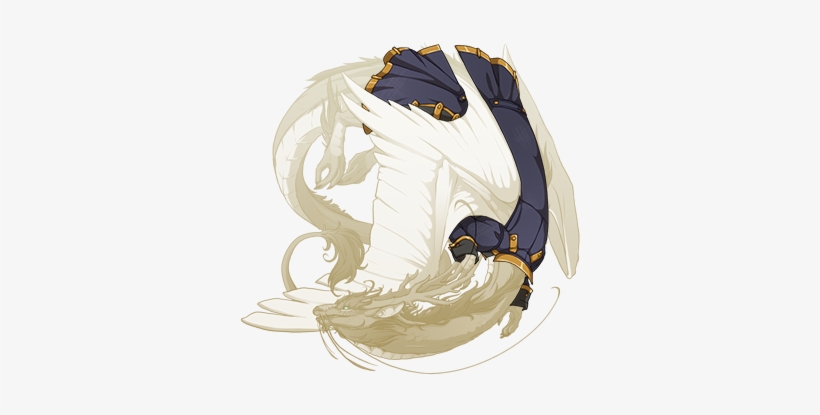 Corsair's Seaspray Overcoat Imperial F - Flight Rising Baldwin Breed, transparent png #3603246