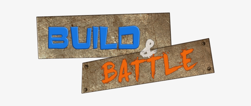 Build And Battle Logo - Build Battle Minecraft Png, transparent png #3603415