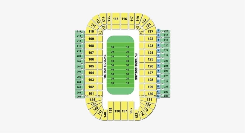 Rutgers Football Seating Chart