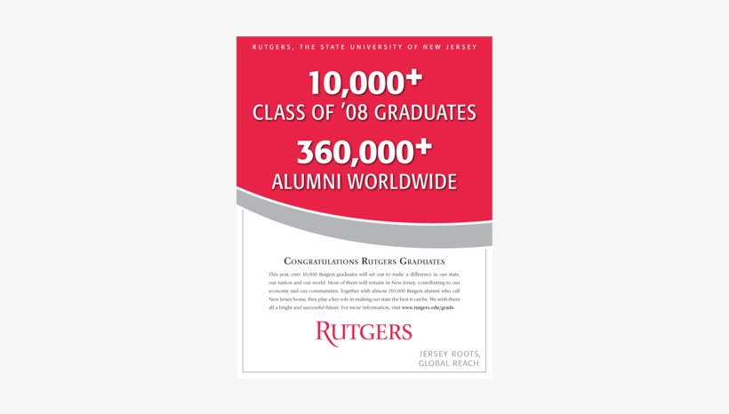 Rutgers University - Graphic Design, transparent png #3604295