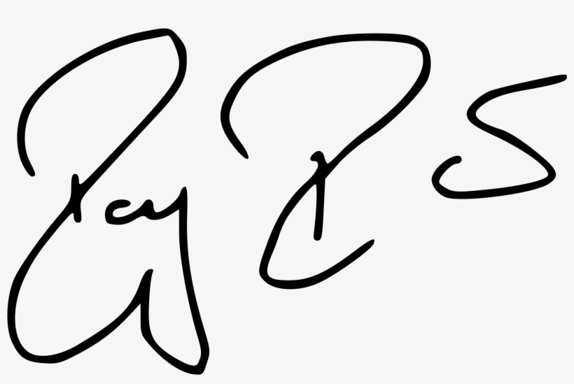 Open - Roger Federer Autograph, transparent png #3605226