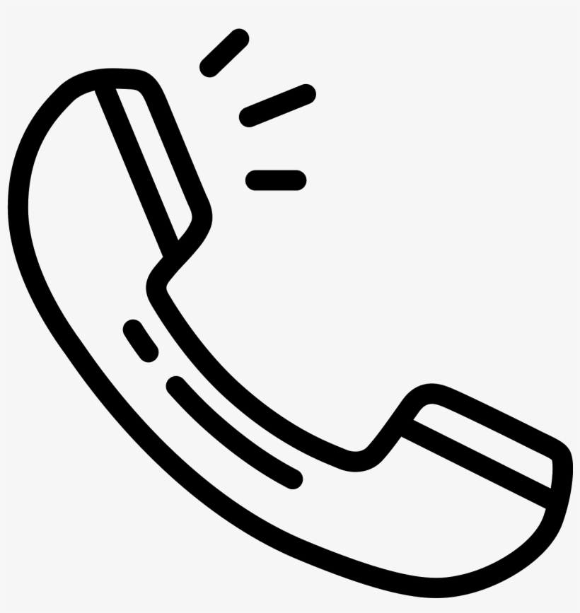 The Icon Shows A Telephone Receiver That Would Seen - Telephone, transparent png #3605807