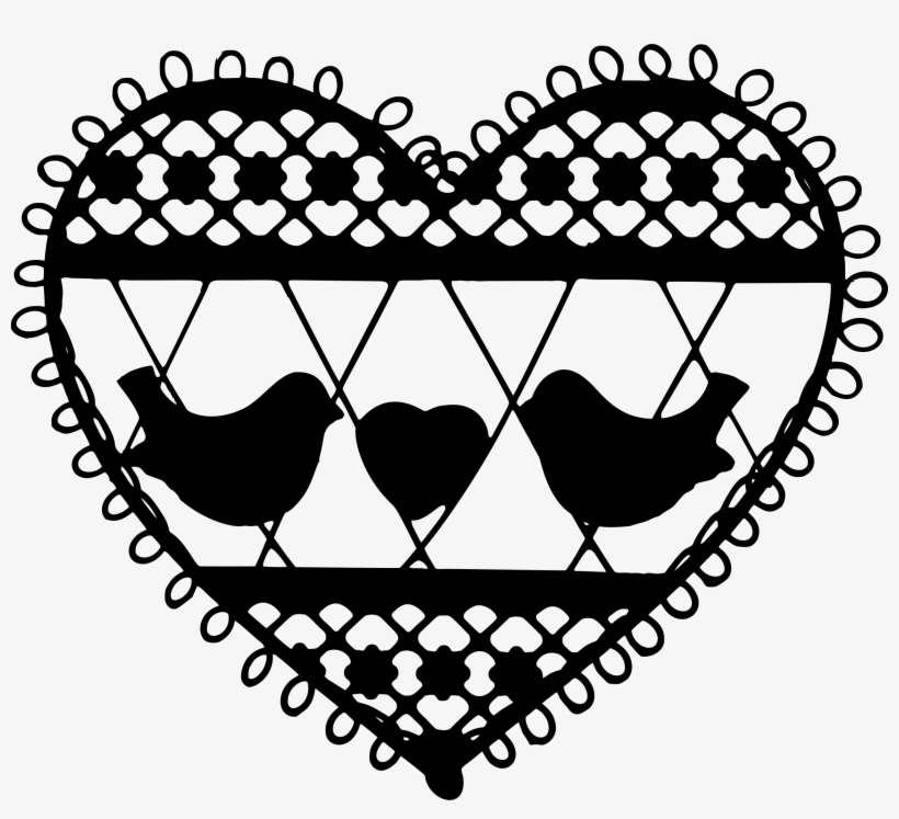 Love Birds Heart Icons Png Free Png And Icons Downloads, transparent png #3606273
