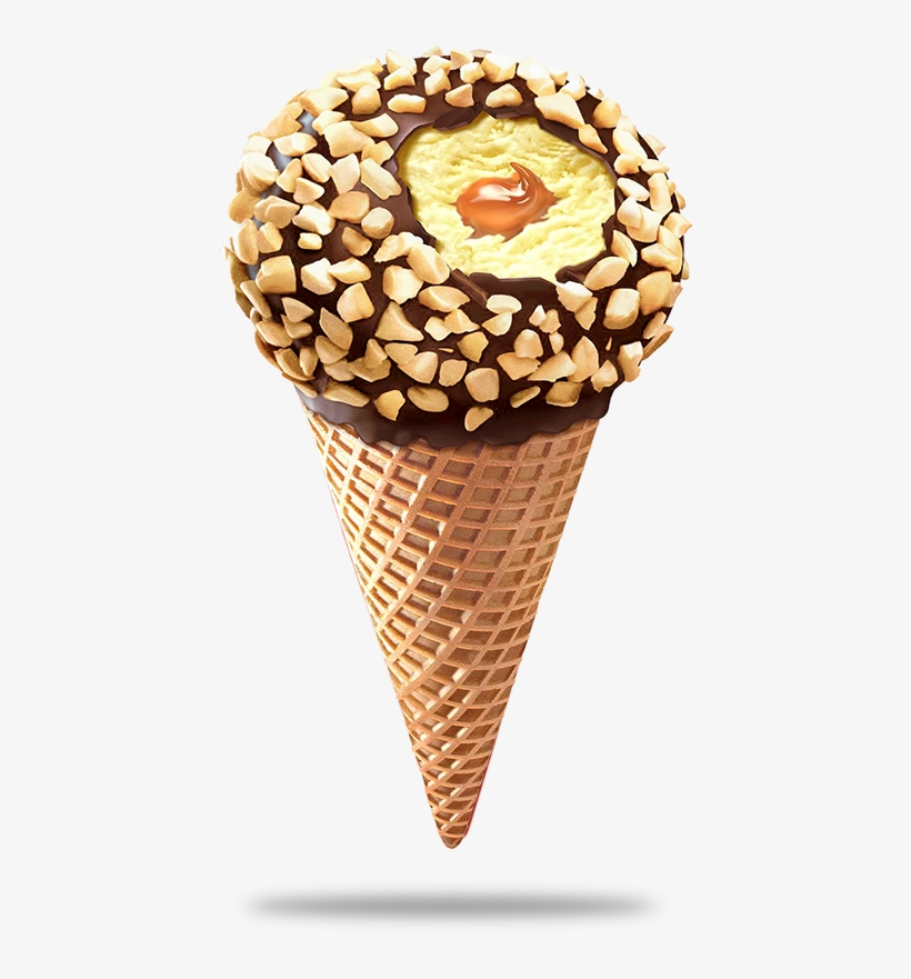 Ball Cone - Drumstick Ice Cream Clipart, transparent png #3606489