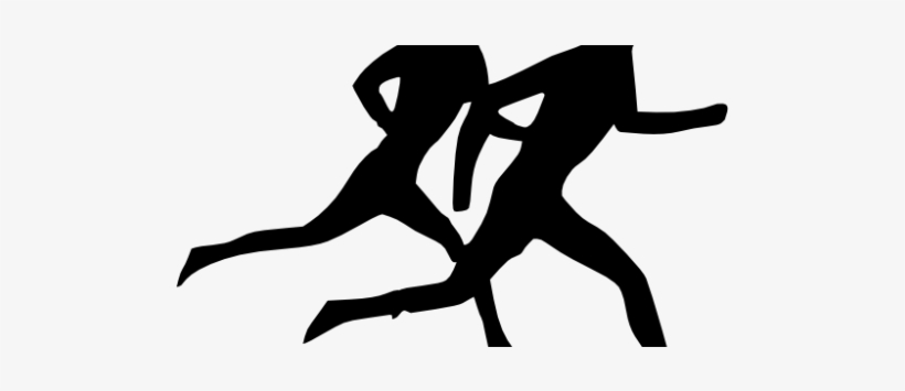 Athletics Running Image Black And White, transparent png #3606541