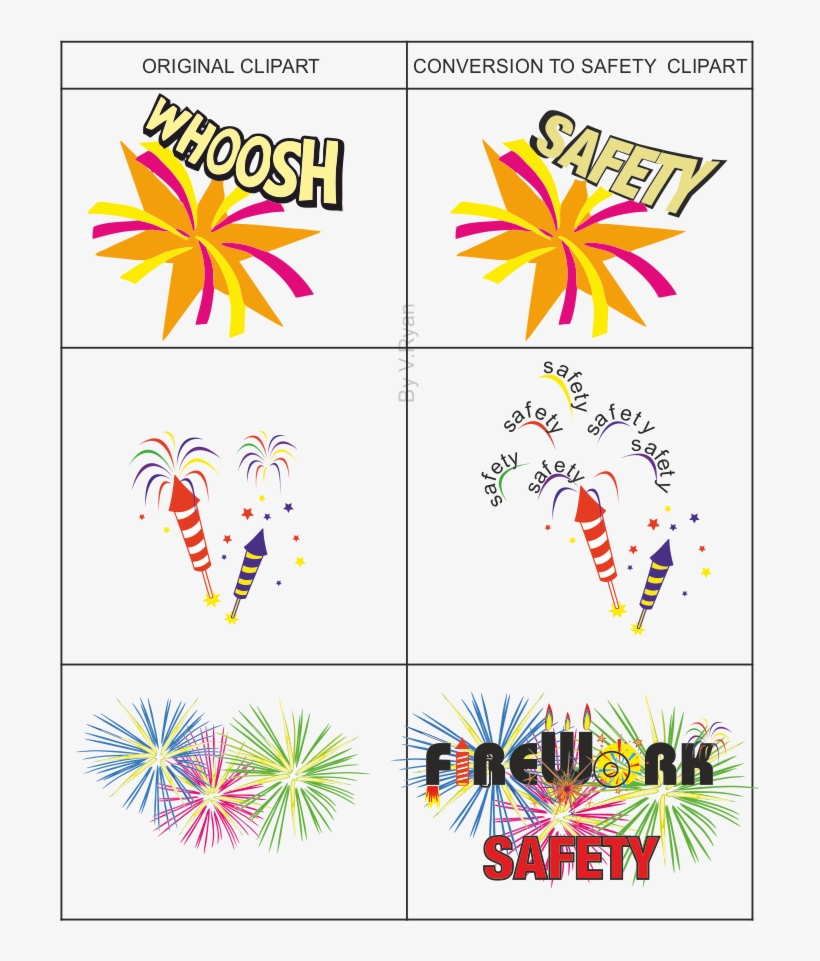 Download Firework Safety For Children Clipart Fireworks - Imagenes De Año Nuevo 2012, transparent png #3607173