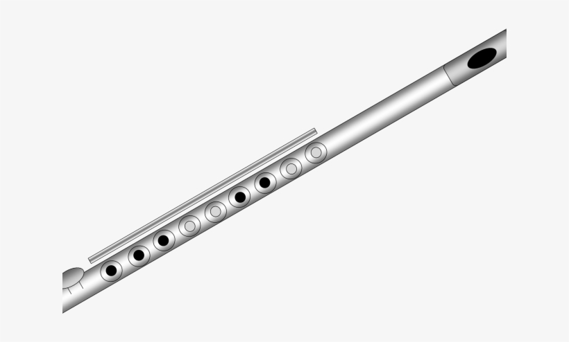 Flute Clipart Musical Instrument - Flute Clipart Transparent, transparent png #3607287