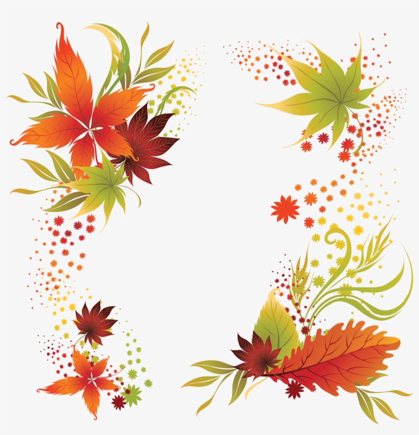 A Carpet Of Falling Leaves - Autumn Photo Frames Free Transparent Designs Clip Art, transparent png #3607644