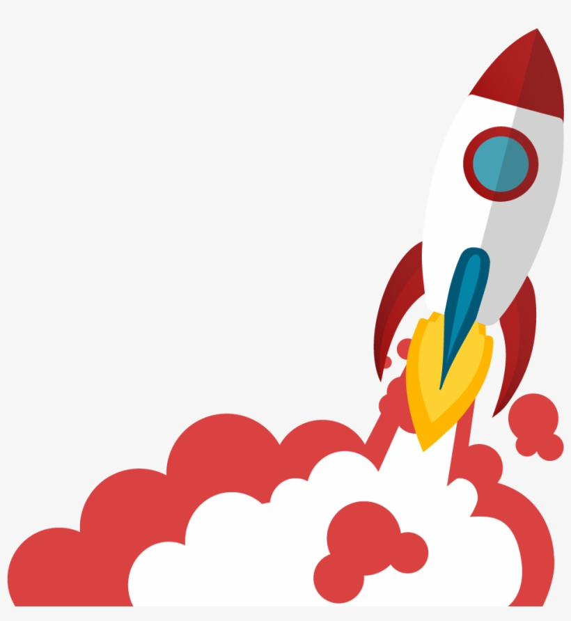 Launch Rocket - Launching Rocket Png, transparent png #3608189