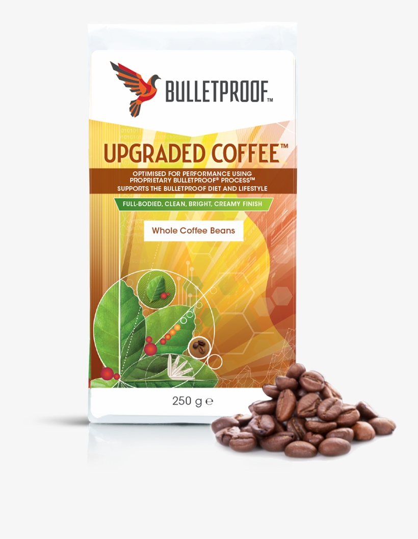 Pdt Coffee Bp-250g Wholebean - Bulletproof Whole Bean Coffee 12oz, transparent png #3608988