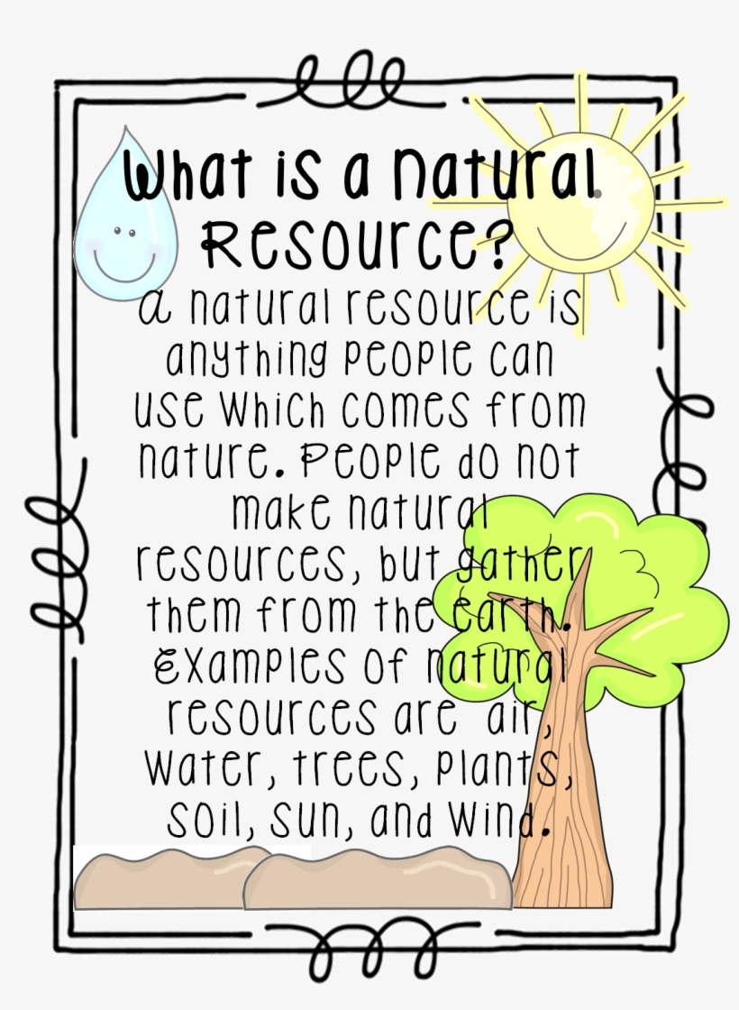 Natural Resources - Natural Resources For Kids, transparent png #3609308