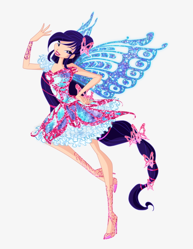 Musa Butterflix - Winx Club Musa Butterflix, transparent png #3609857