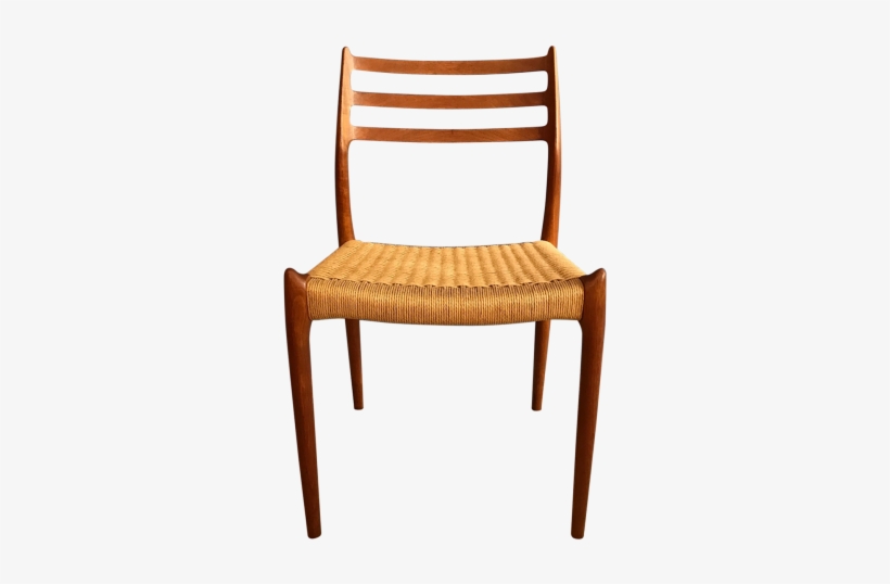 Model 78 Teak Side Chairs - Chair, transparent png #3609860