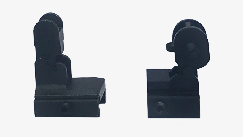 Front And Rear Iron Flip-up Sights, transparent png #3609878