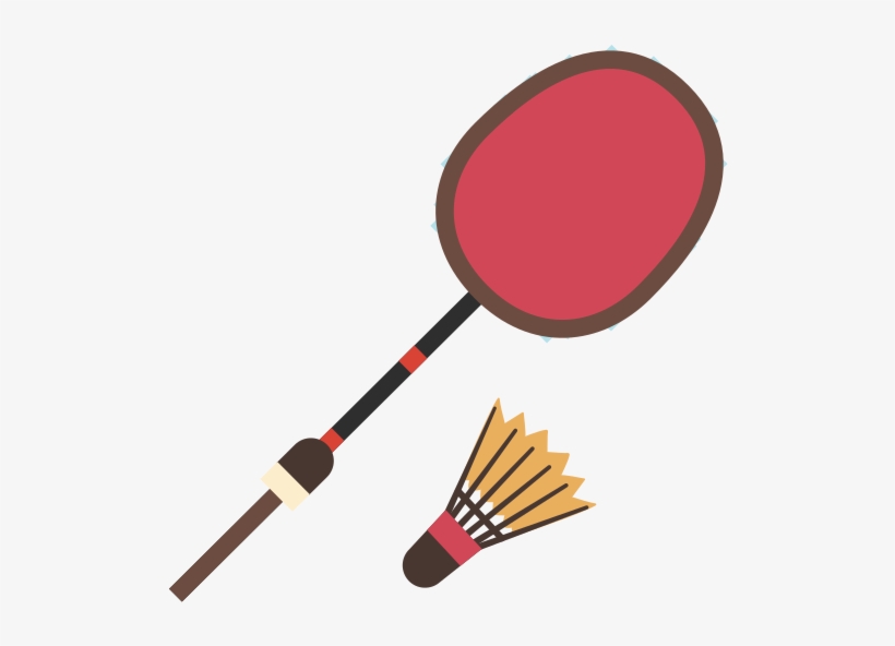 Badminton Racquet And Shuttlecock, transparent png #3610126