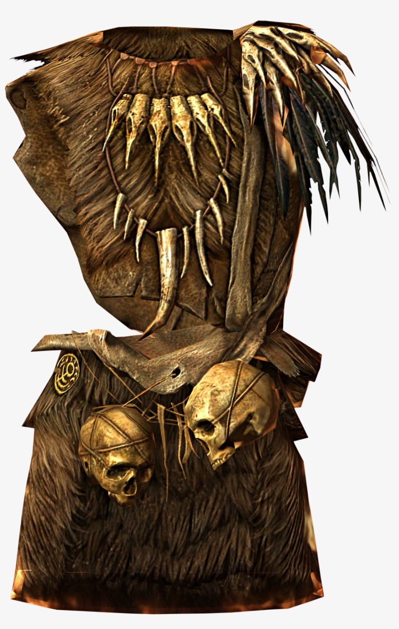 Armor Of The Old Gods - Skyrim Forsworn Armor, transparent png #3610618