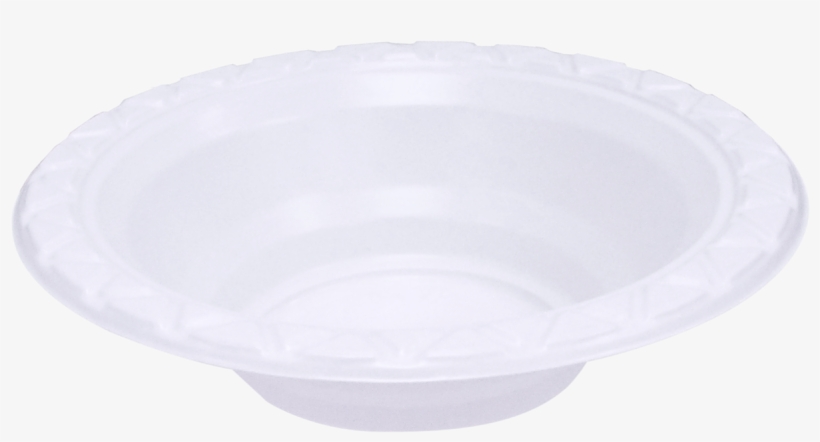 12 Ounce White Plastic Bowl - Ceramic, transparent png #3610885