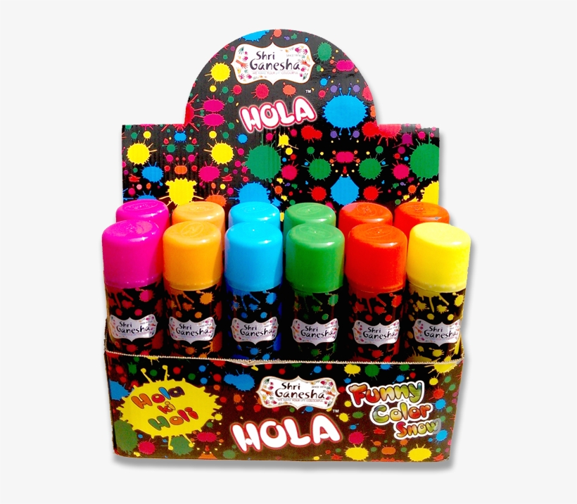 Shri Ganesha Also Deals In Snow Sprays That Adds More - Color, transparent png #3611608