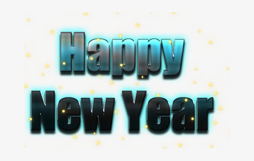 Happy New Year Word - Word, transparent png #3611650