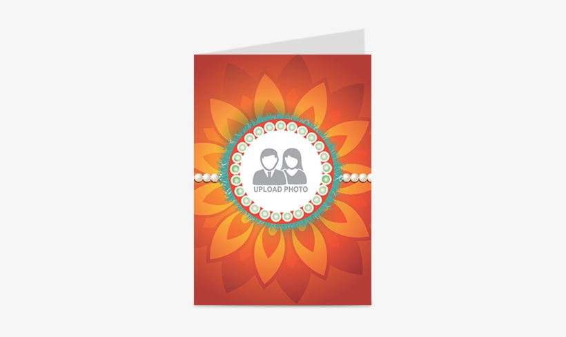 Customized Rakhi Personalised Greeting Card For Brother - Brother, transparent png #3612020