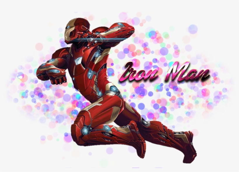 Iron Man Png Background - Kapitan Ameryka Wojna Bohaterów Iron Man, transparent png #3612249