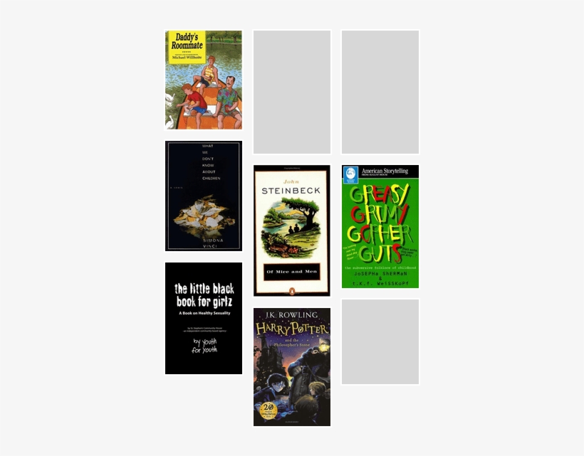 Challenged In Canada, 2000-2008 - Harry Potter And The Philosopher'sstone, transparent png #3612405