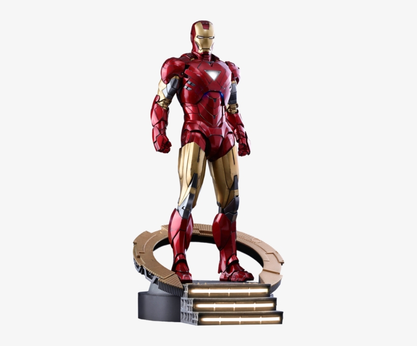 Share This Image - Figurine Iron Man Metal, transparent png #3612471