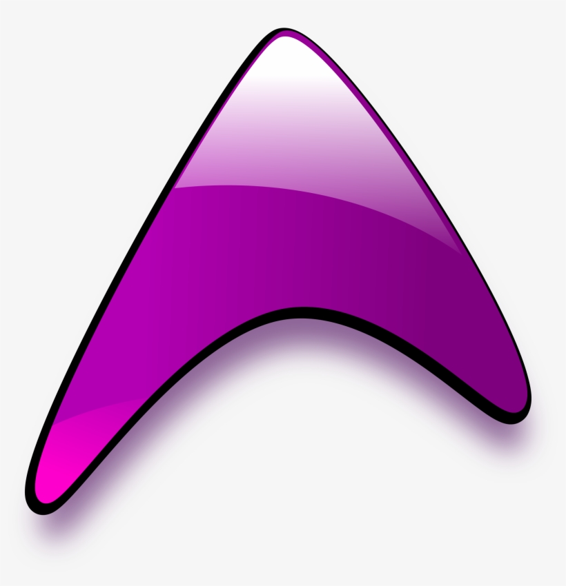 This Free Icons Png Design Of Glossy Up Arrow, transparent png #3612871