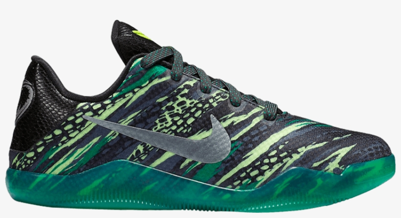 Kobe 11 Gs 'green Snake' - Kobe 11 Green Snake, transparent png #3613154