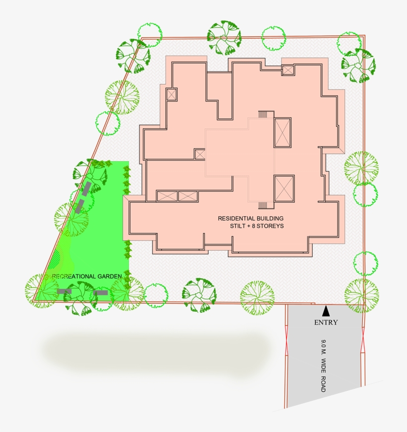 3d View - Floor Plan, transparent png #3613260