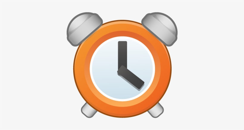 Clock - Orange Clock Clipart, transparent png #3613303