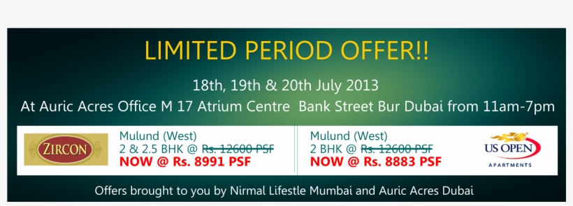 Nirmal Web Banner Offer - Us Open (tennis), transparent png #3613404