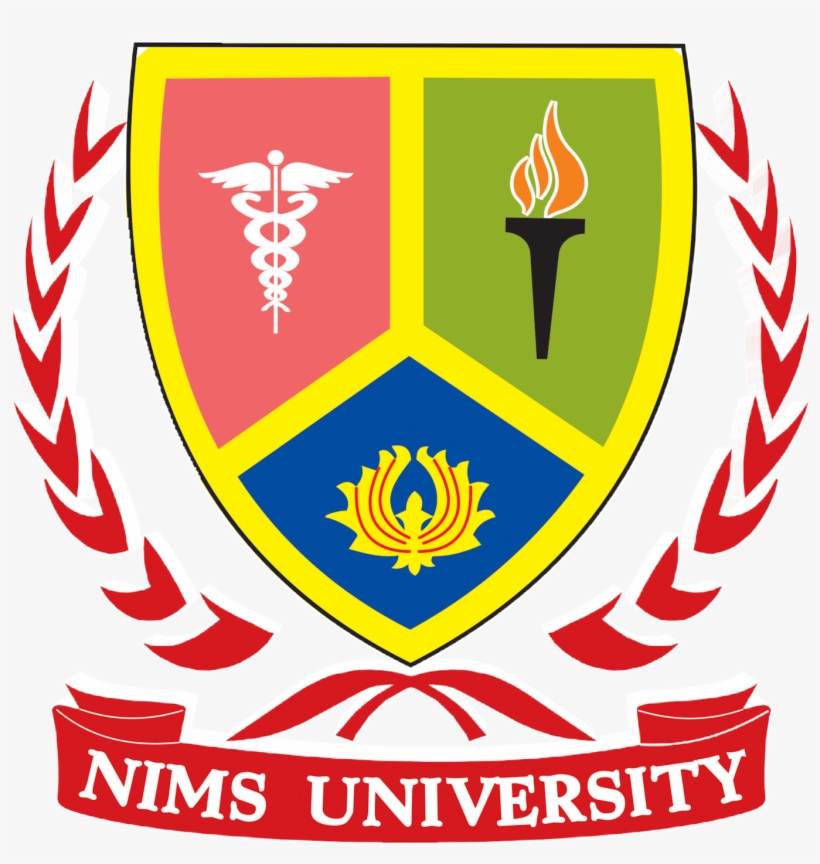 Nims University Rajasthan, Jaipur - Nims University Jaipur Logo, transparent png #3613613