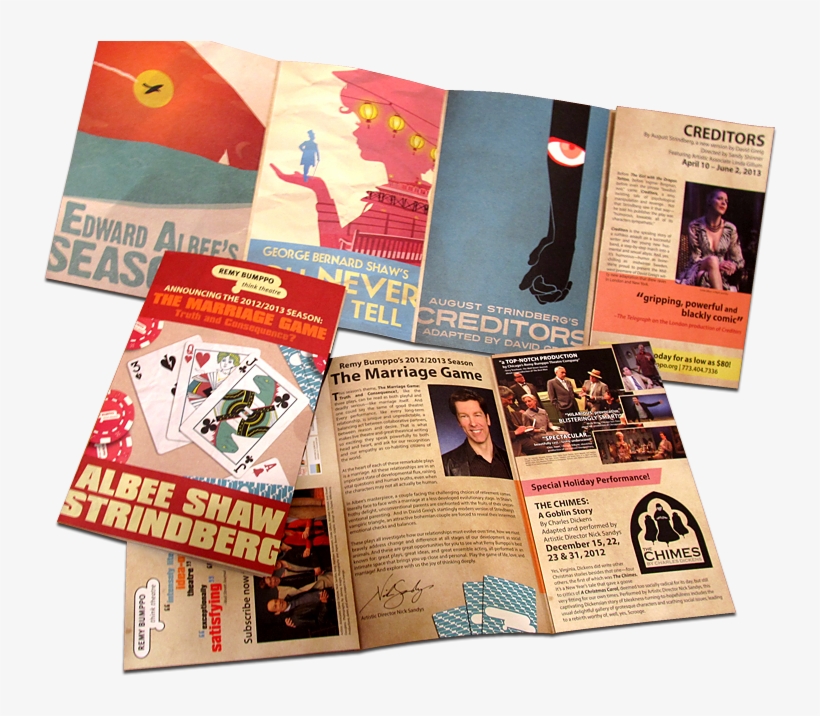 2012/2013 Season Brochure - Design, transparent png #3614634