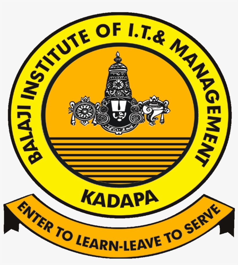 Balaji Institute Of It And Management - Balaji Institute Of It And Management Kadapa, transparent png #3614939