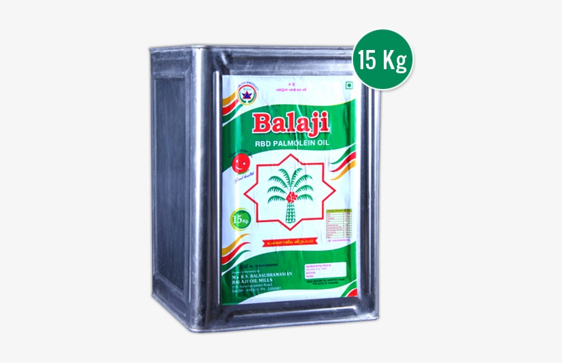 Palmolein Oil - Balaji Oil Mills, transparent png #3615254